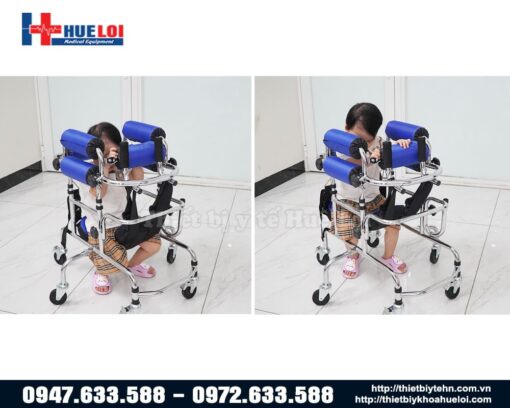 Tập đi an toàn cho trẻ em bằng khung tập đi