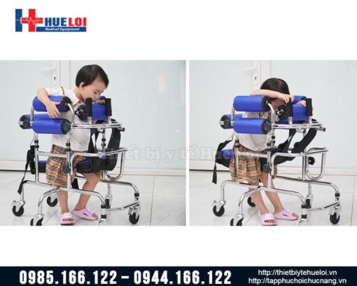 Tập đi an toàn cho trẻ em bằng khung tập đi
