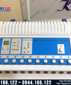 Máy điện xung 10 cửa trị liệu