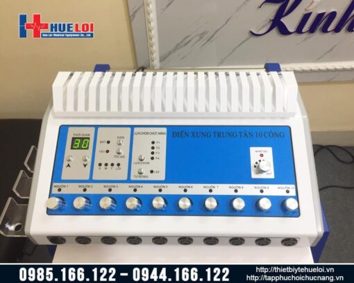 Máy điện xung 10 cửa trị liệu