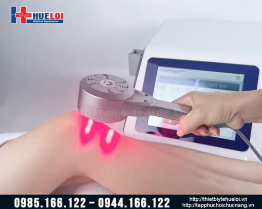 Máy xung kích kết hợp laze lạnh trị liệu