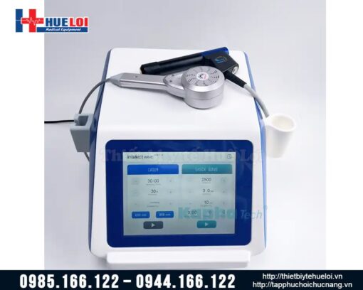 Máy xung kích kết hợp laze lạnh trị liệu