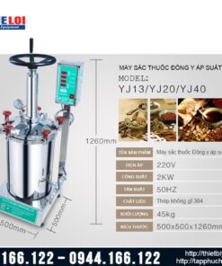 Máy sắc thuốc đông y tự động áp suất cao