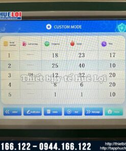 Máy vỗ rung long đờm tự động tần số cao