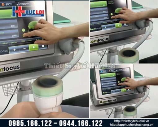 Máy xung kích hội tụ EMFocus- ElectroMagnetic Shockwave