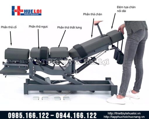 Giường tác động kết hợp kéo giãn cột sống – EL07B