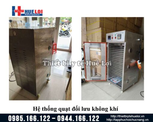 Máy sấy dược liệu 22 ngăn vuông - Tủ sấy khô