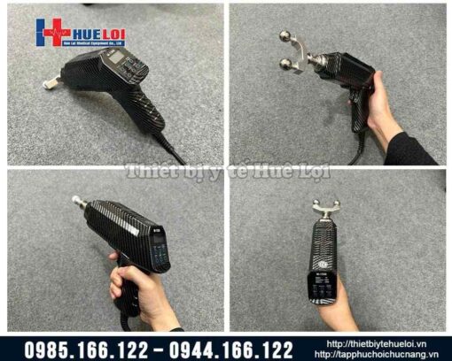 Súng bấm huyệt tác động cột sống cao cấp lực max 1500N