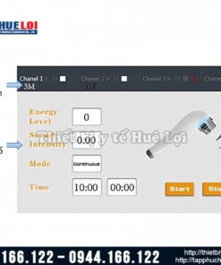 Máy siêu âm trị liệu đa tần 2 đầu dò tiêu chuẩn