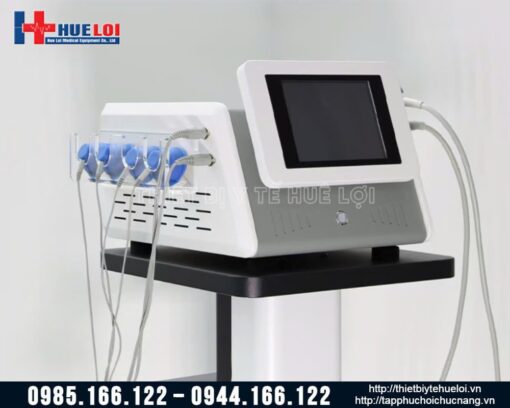 Máy xung kích xuyên tâm kết hợp với điện xung trị liệu Texua