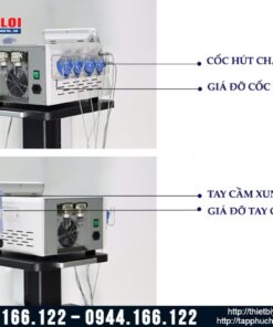 Máy xung kích xuyên tâm kết hợp với điện xung trị liệu Texua