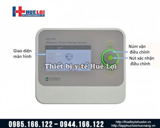 Máy siêu âm trị liệu đa tần 2 đầu dò tiêu chuẩn