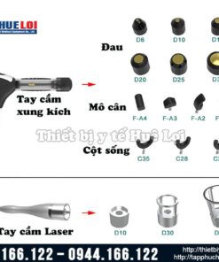 Máy Laser công suất cao kết hợp Xung Kích trị liệu