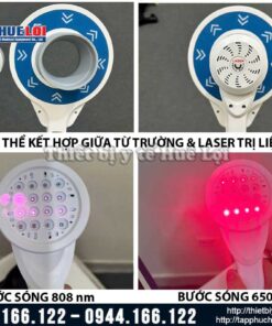 Máy từ trường siêu dẫn 4 đầu trị liệu 2 kênh độc lập PMST MAX DUO
