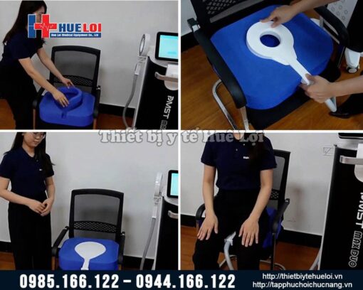 Máy từ trường siêu dẫn 4 đầu trị liệu 2 kênh độc lập PMST MAX DUO