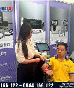 Máy từ trường siêu dẫn 4 đầu trị liệu 2 kênh độc lập PMST MAX DUO