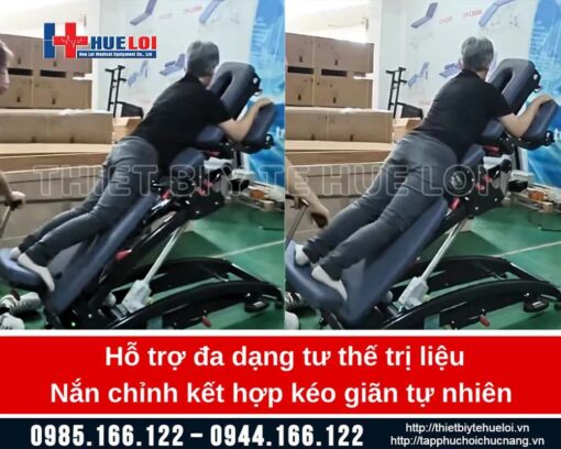 Giường nắn chỉnh cột sống cao cấp chiropractic