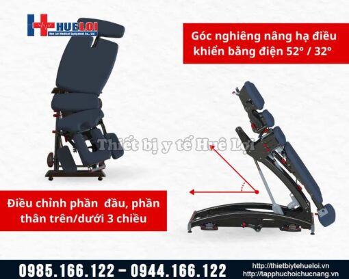 Giường nắn chỉnh cột sống cao cấp chiropractic