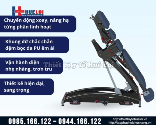 Giường nắn chỉnh cột sống cao cấp chiropractic