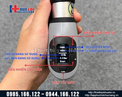 Máy xung kích lực 12 Bar TeXua T-703